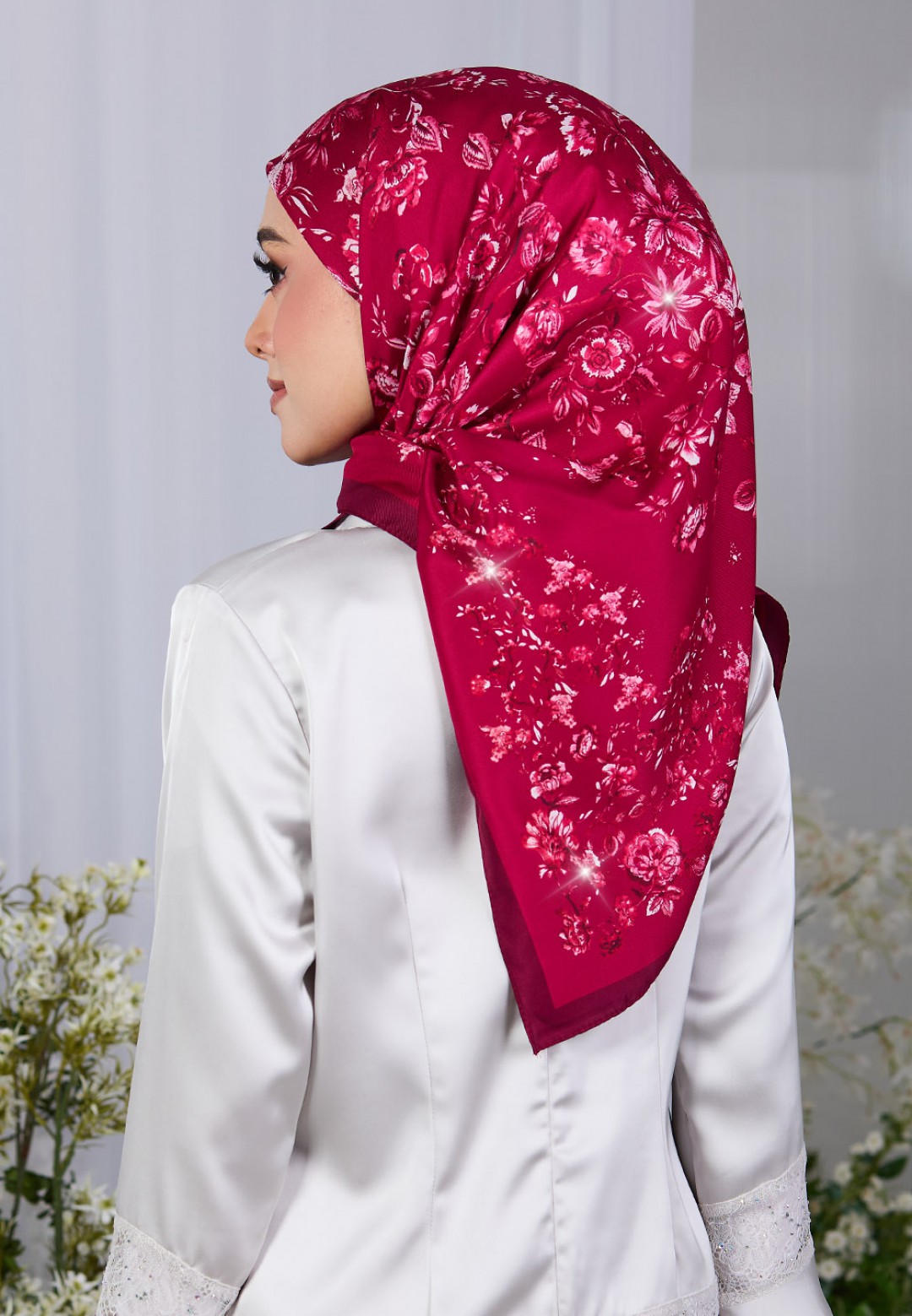 SQ SAMIRA TWILL PRINTED DIAMOND
