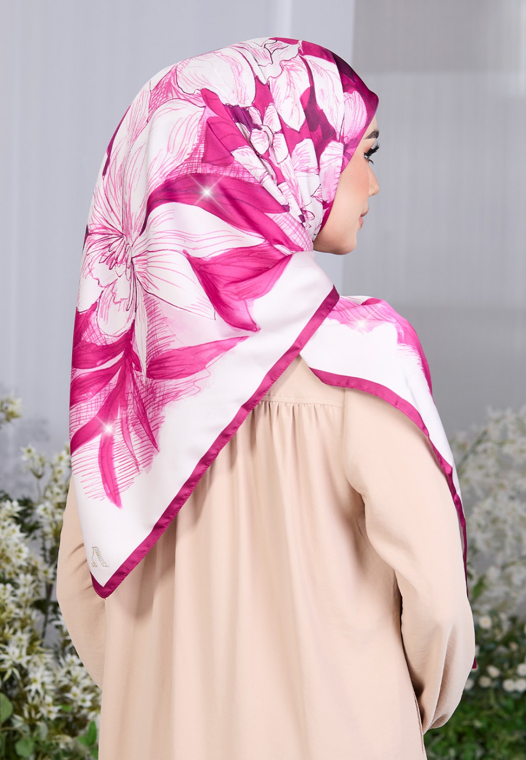 SQ LILIORA GRACE PRINTED DIAMOND