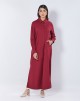 GENEVA DRESS IN TIBETAN RED