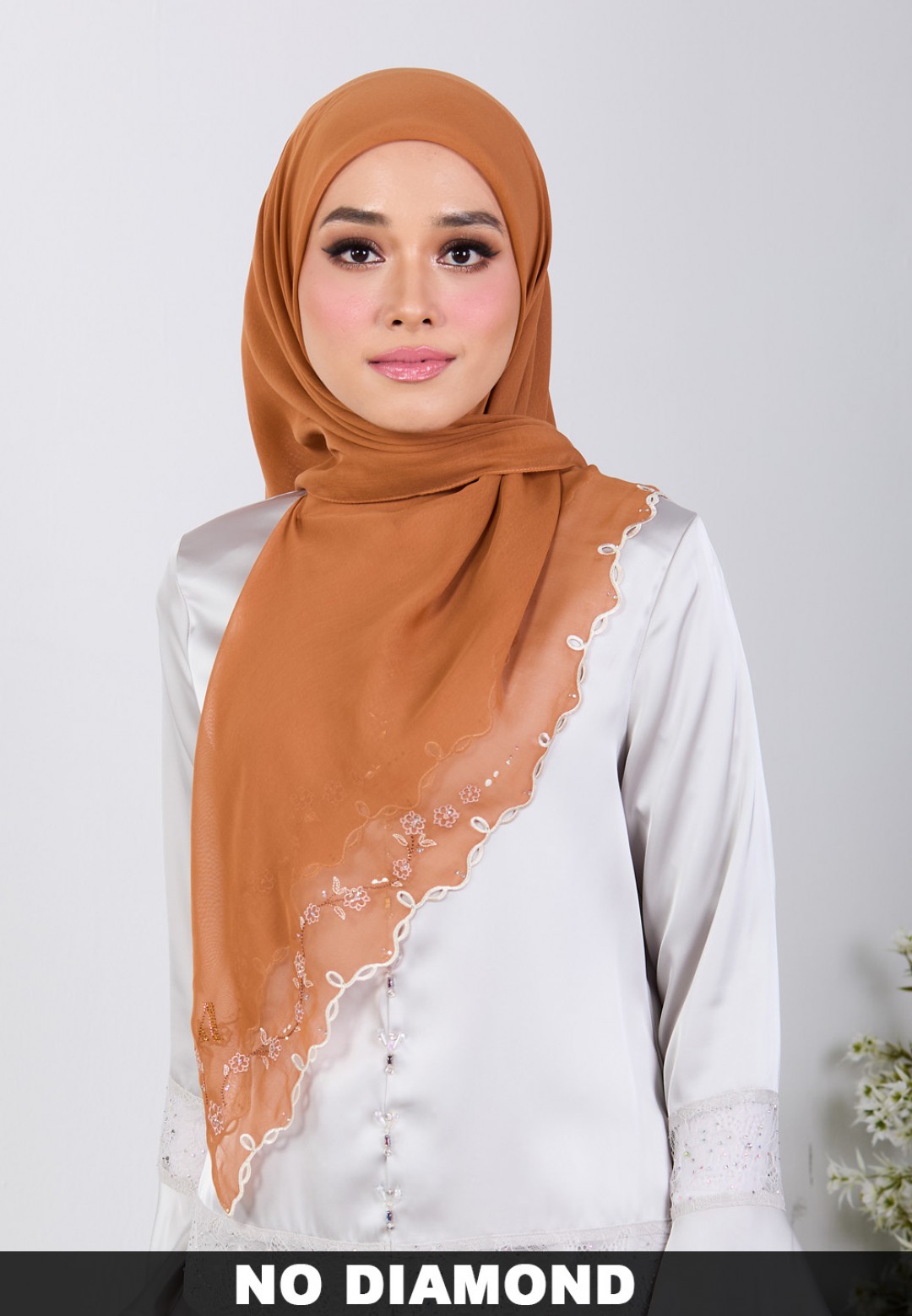 SQ FLORET BLISS VOILE  EMBROIDERY