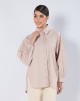 GRACY BLOUSE IN FROSTED ALMOND