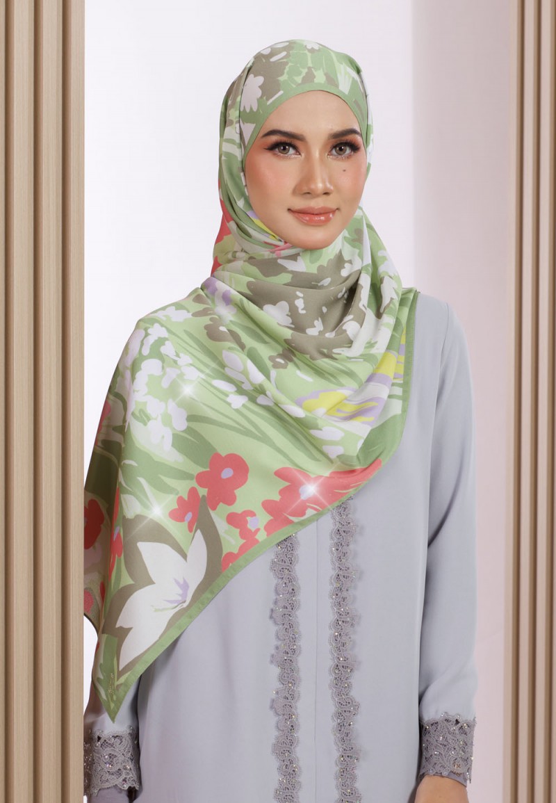 SHAWL 298 ASMA PRINTED DIAMOND