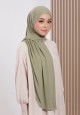 AFRAH INSTANT SHAWL  TIE BACK IN GREEN