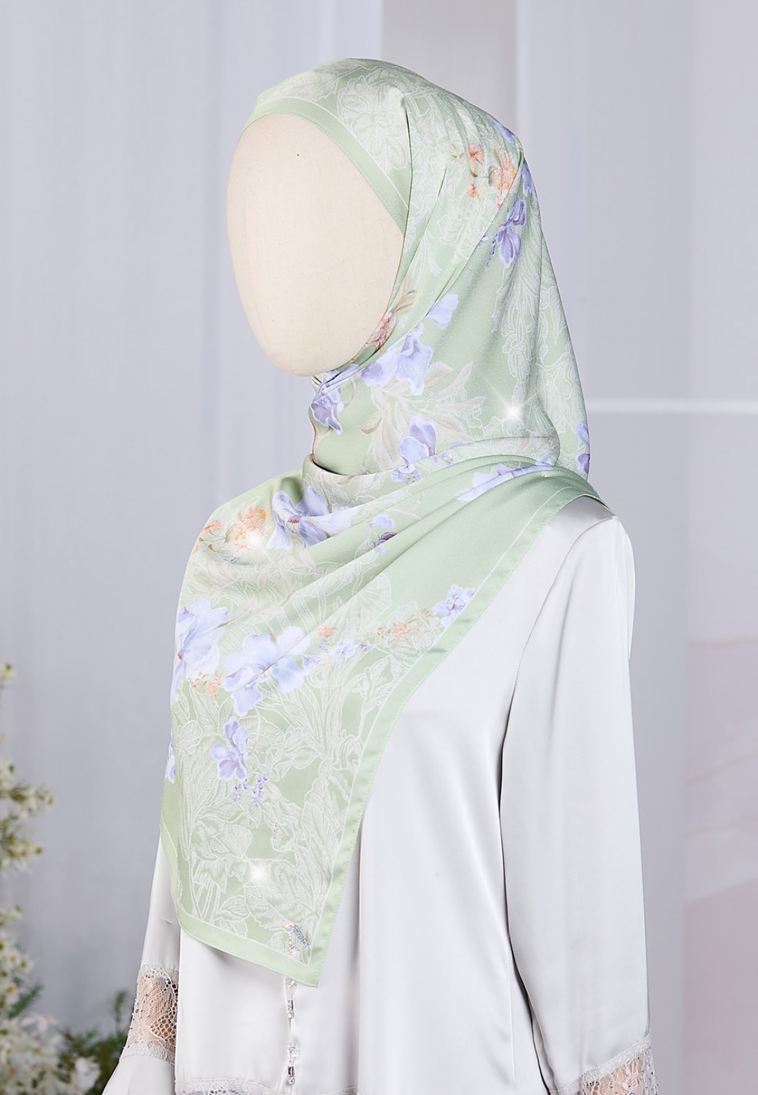 SHAWL BELLAFLORE PRINTED DIAMOND