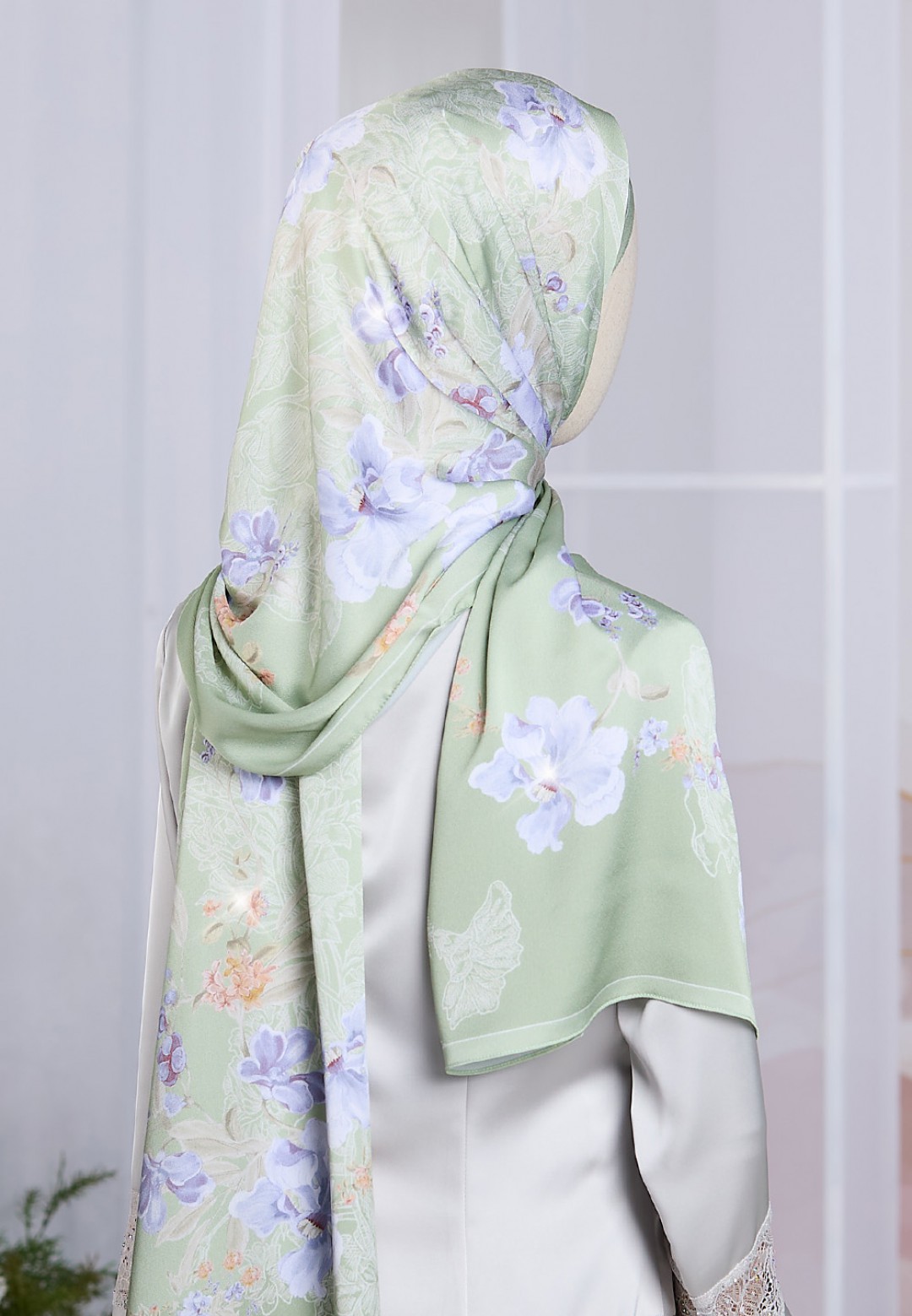 SHAWL BELLAFLORE PRINTED DIAMOND
