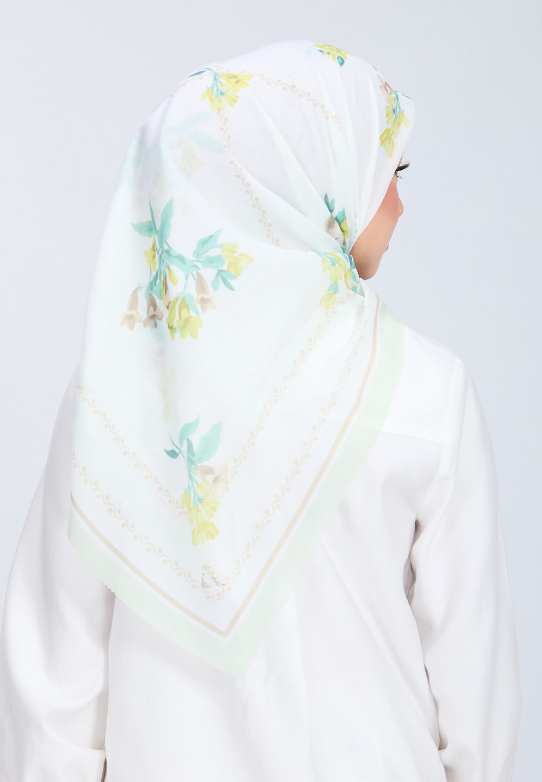 SQ FAZREYN VOILE PRINTED LASERCUT