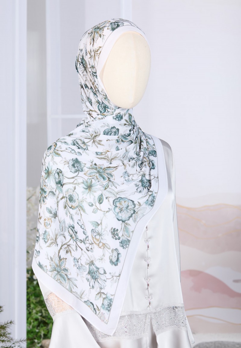 SHAWL ROSELLURE PRINTED