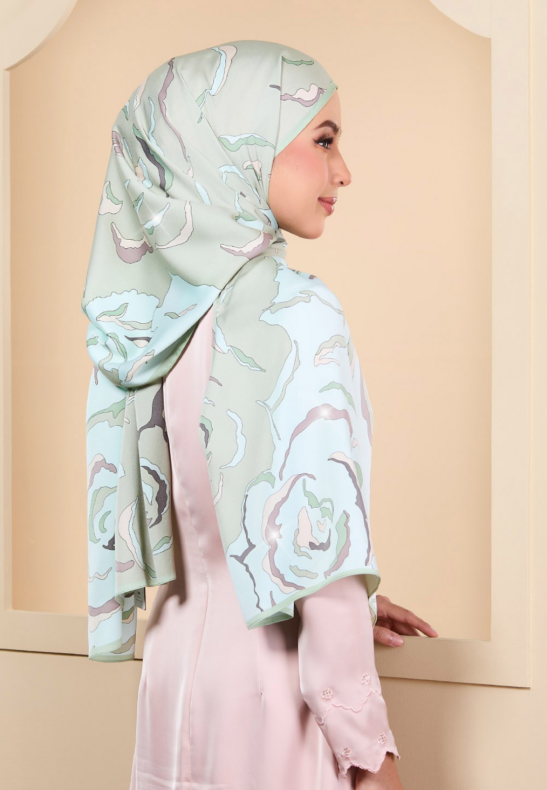 SHAWL RAISA PRINTED DIAMOND