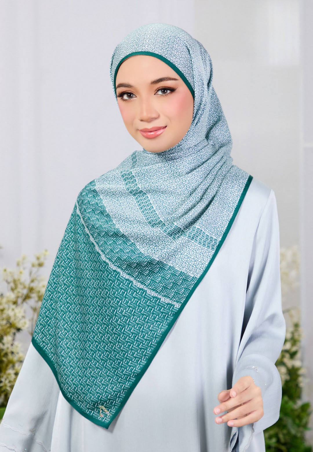 SHAWL VELURINE PRINTED