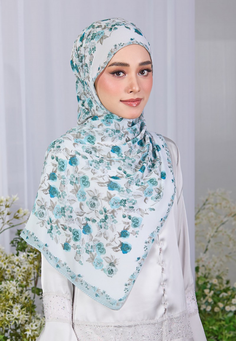 SHAWL DREAMY BLOOM PRINTED