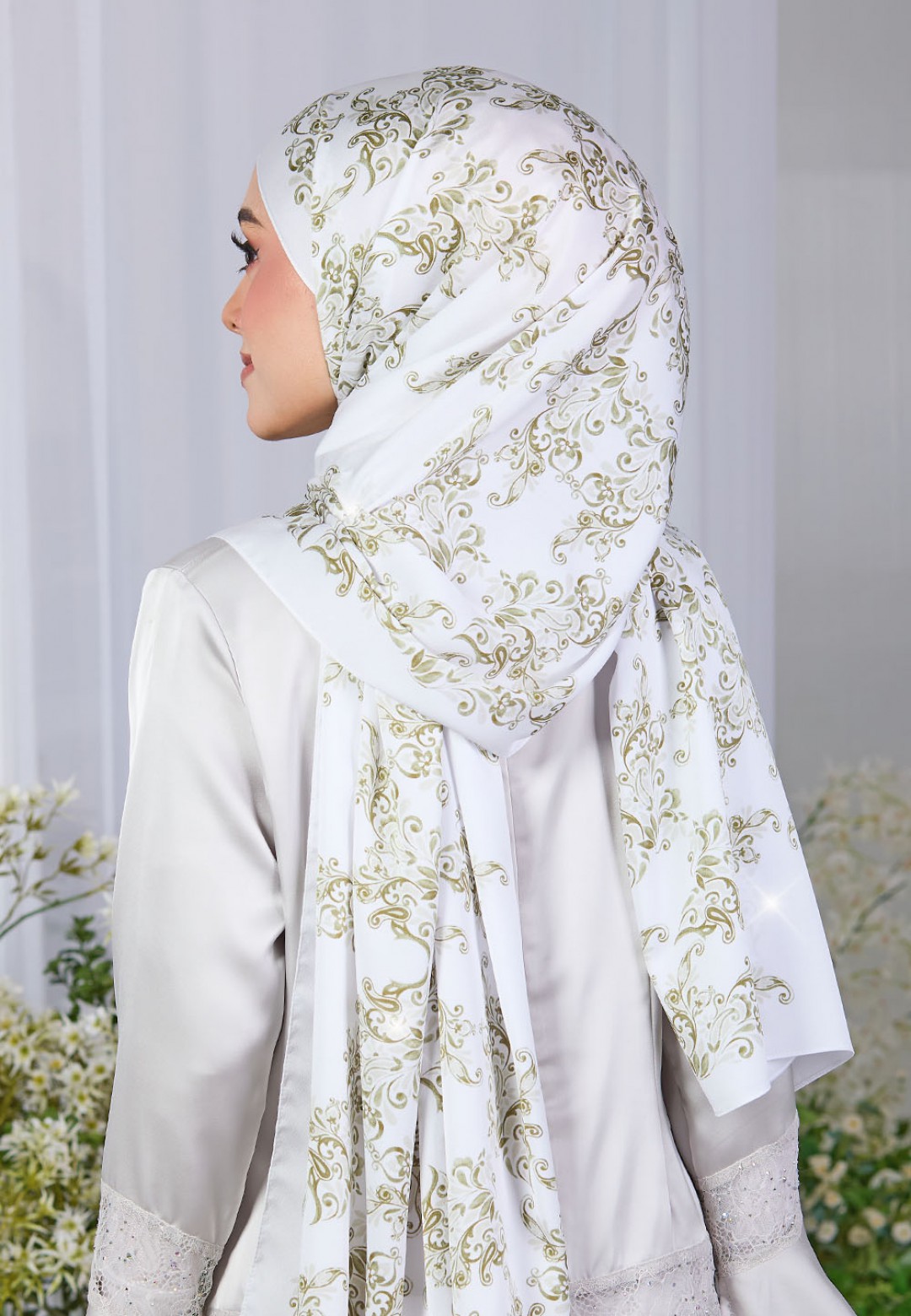 SHAWL LUXELILY PRINTED DIAMOND
