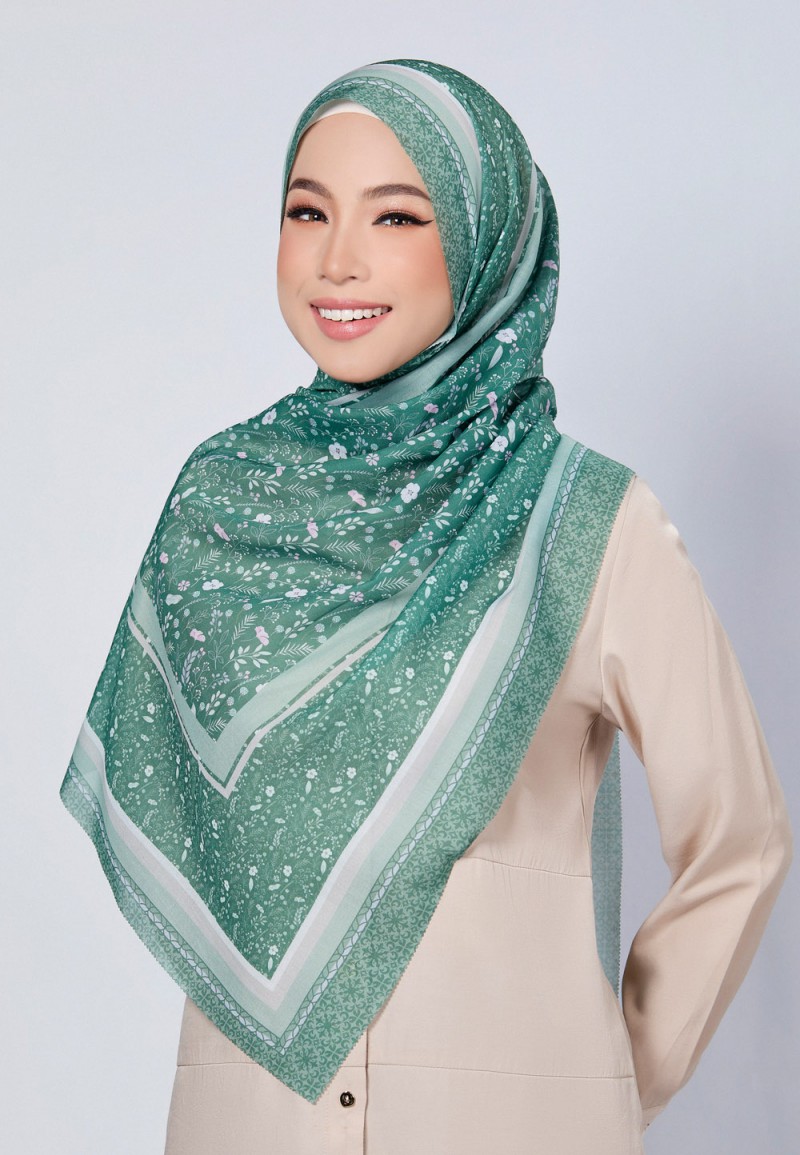 SHAWL LUNARIA VOILE LASERCUT