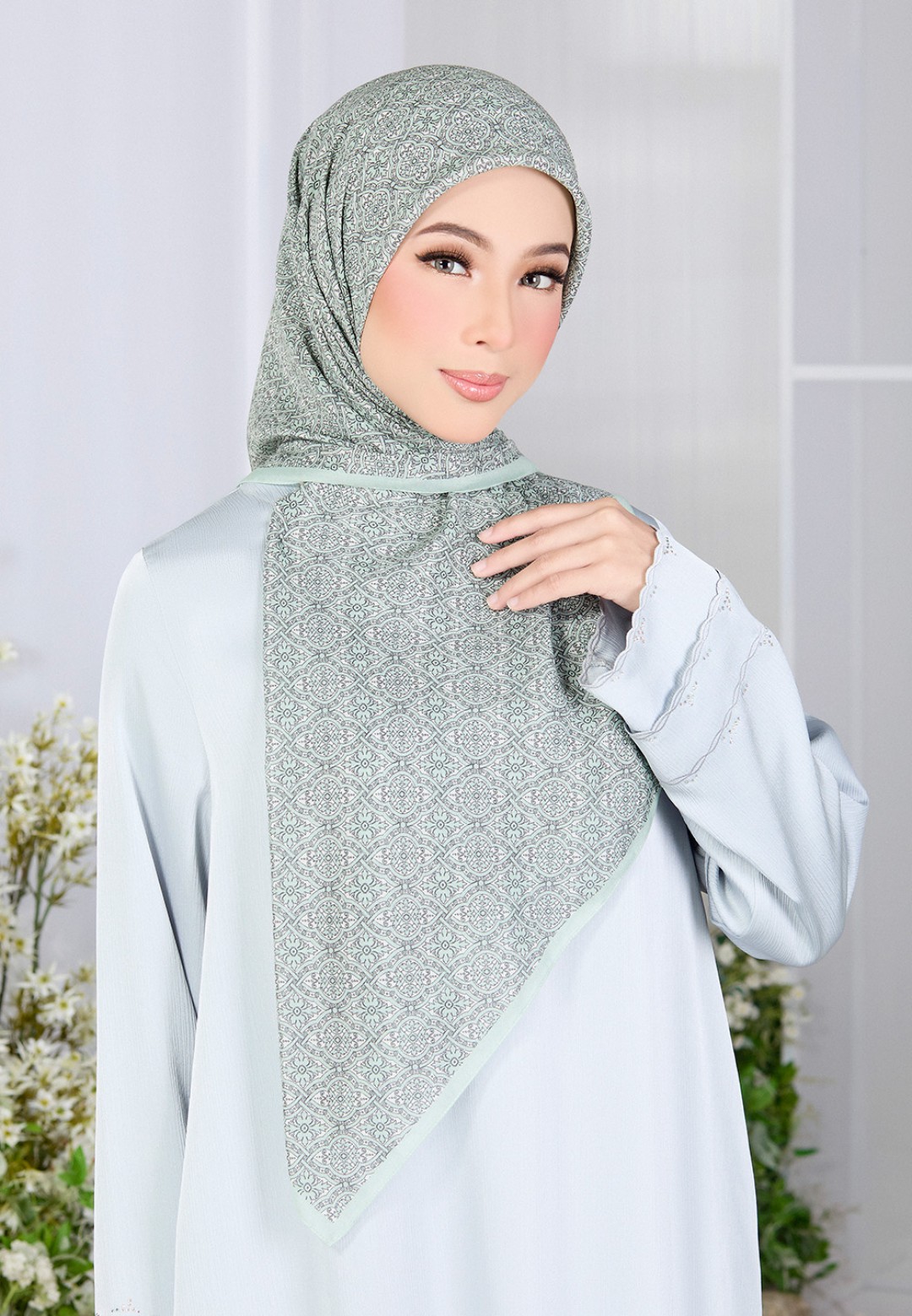 SQ ELAINA VOILE PRINTED