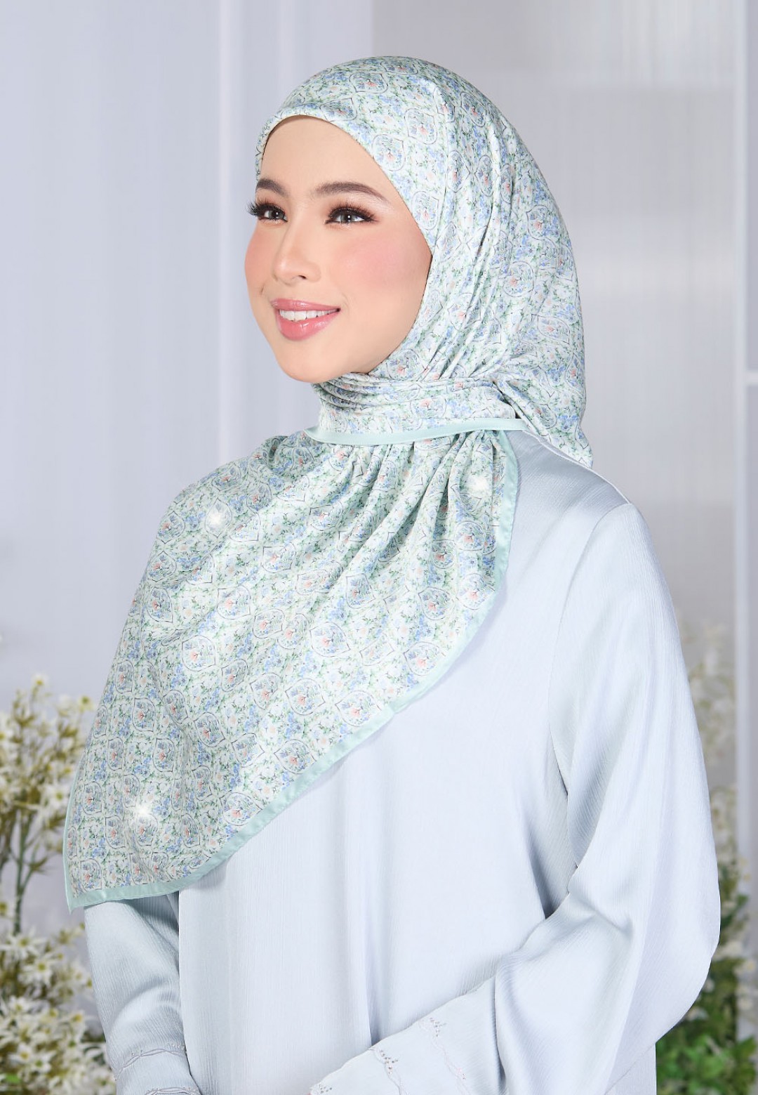 SQ VELOURIA PRINTED DIAMOND