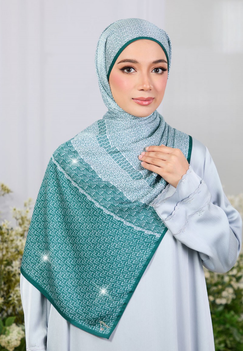 SHAWL VELURINE PRINTED DIAMOND