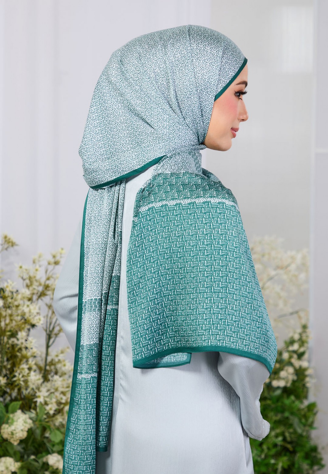 SHAWL VELURINE PRINTED