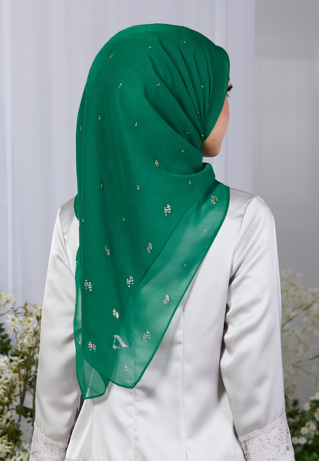 SQ TWILORIA VOILE PLAIN DIAMOND