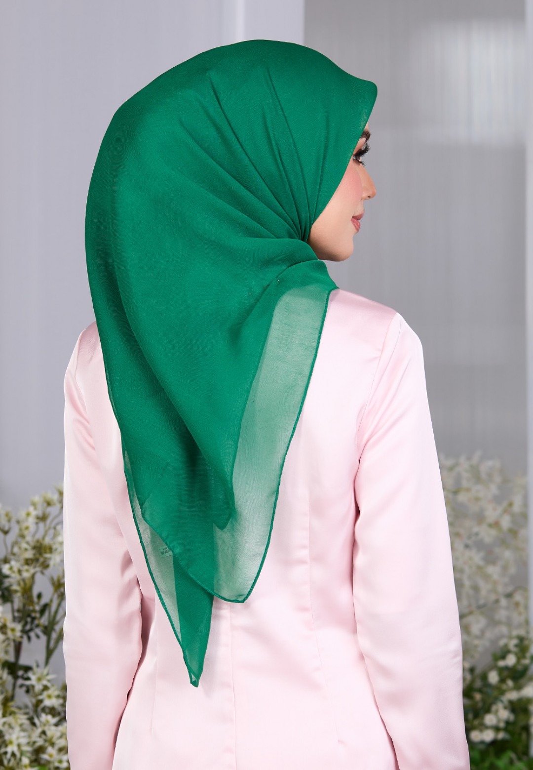 SQ DAZELLE VOILE PLAIN DIAMOND