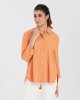 GRETA BLOUSE IN PAPAYA