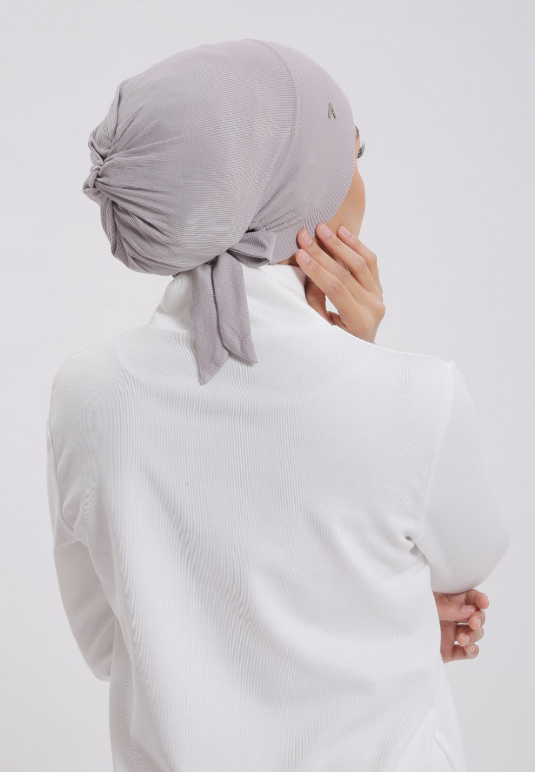 RIBBED KNIT TIE BACK INNER 69