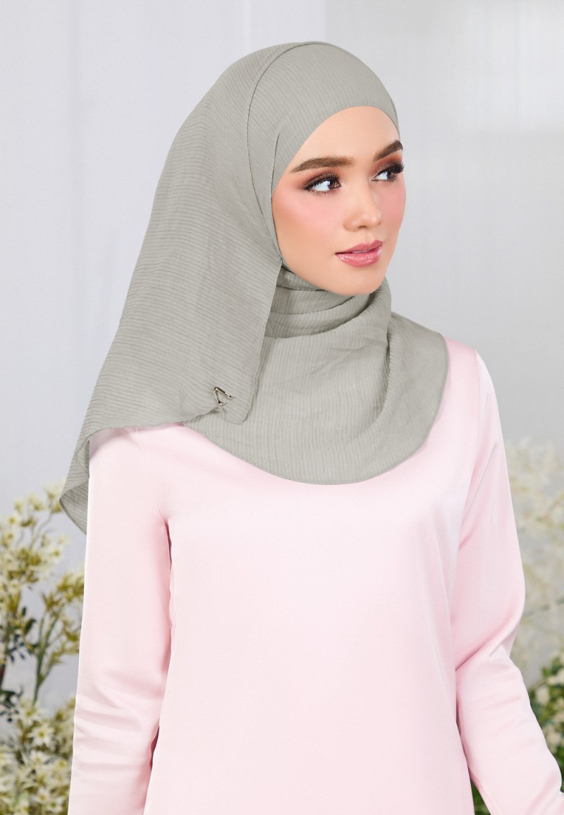 INSTANT IMAAN SEMI PLEATED PLAIN