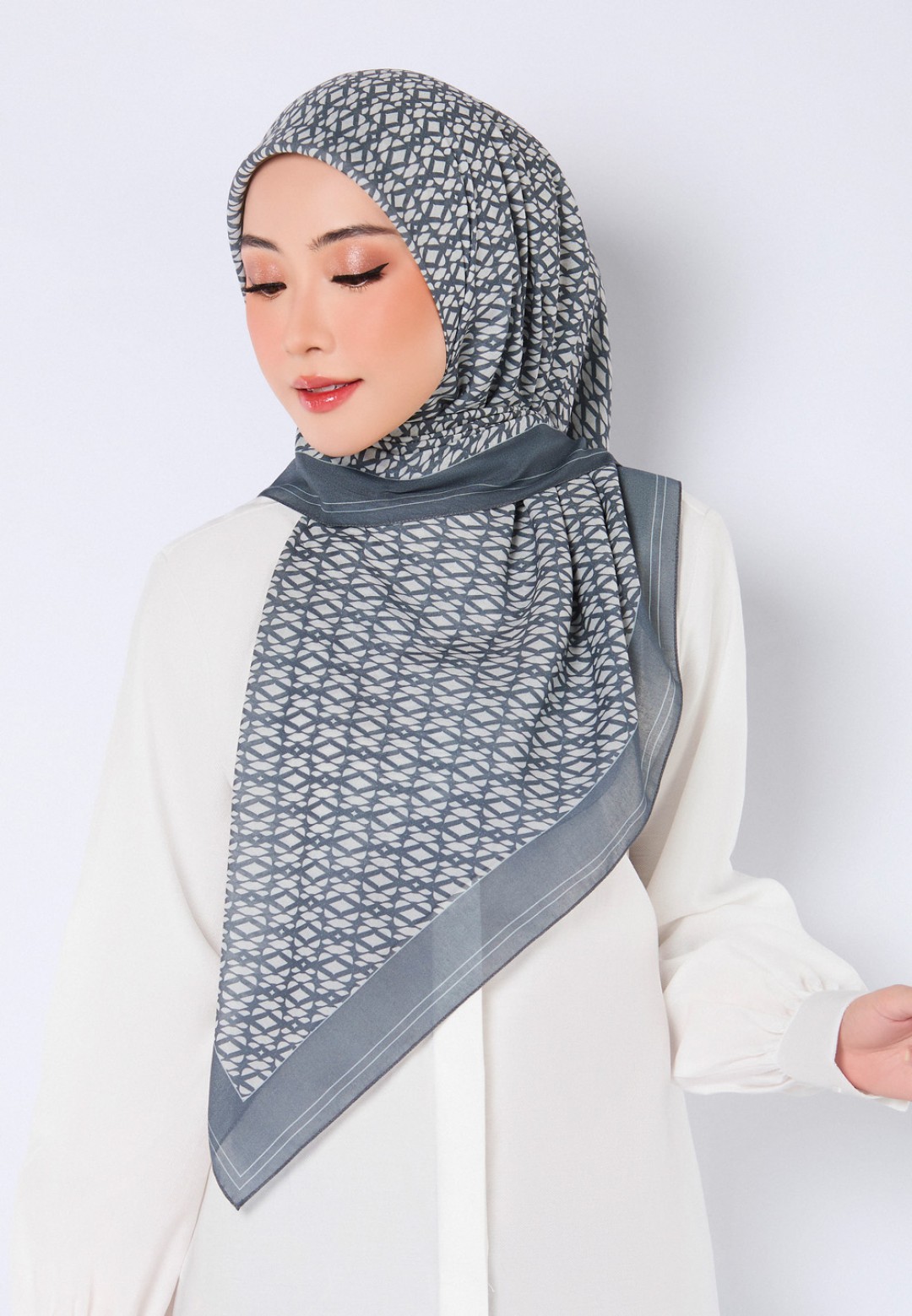 SQ ICONIC VOILE PRINTED