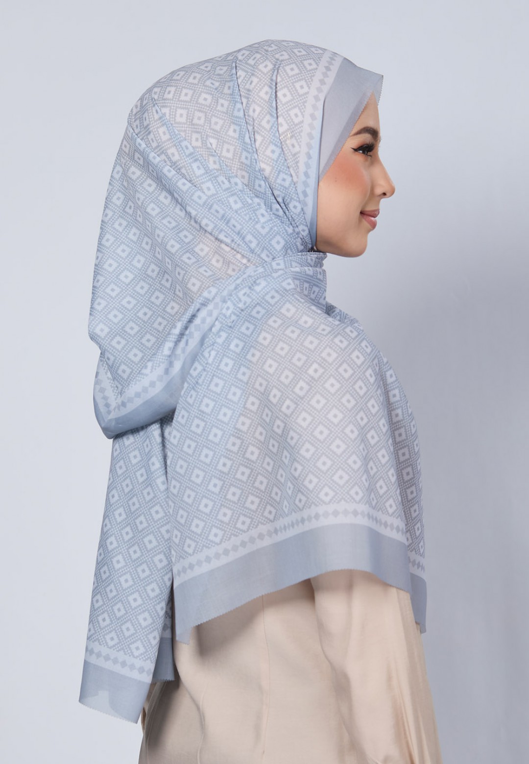 SHAWL CAMIA VOILE LASERCUT