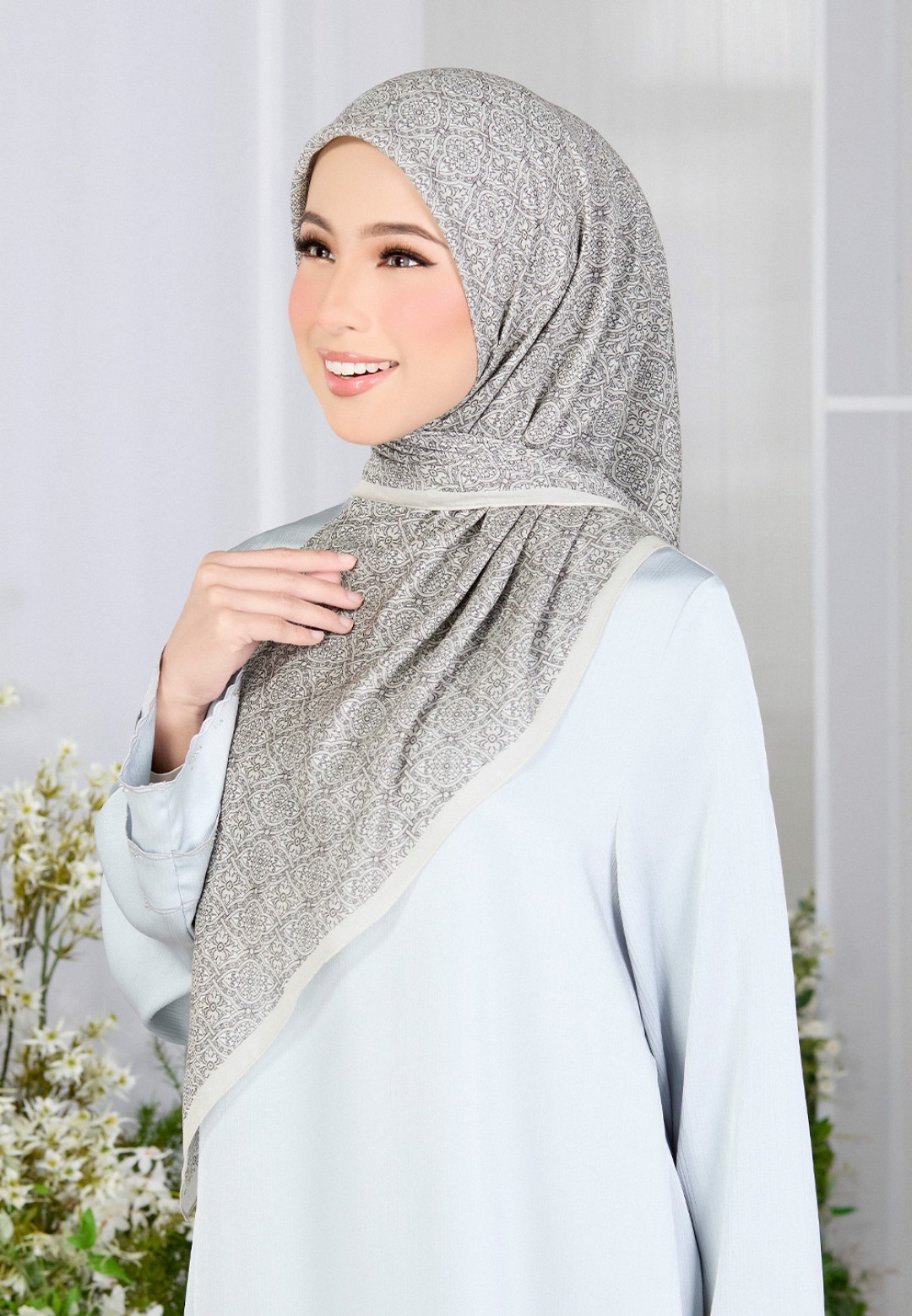 SQ ELAINA VOILE PRINTED