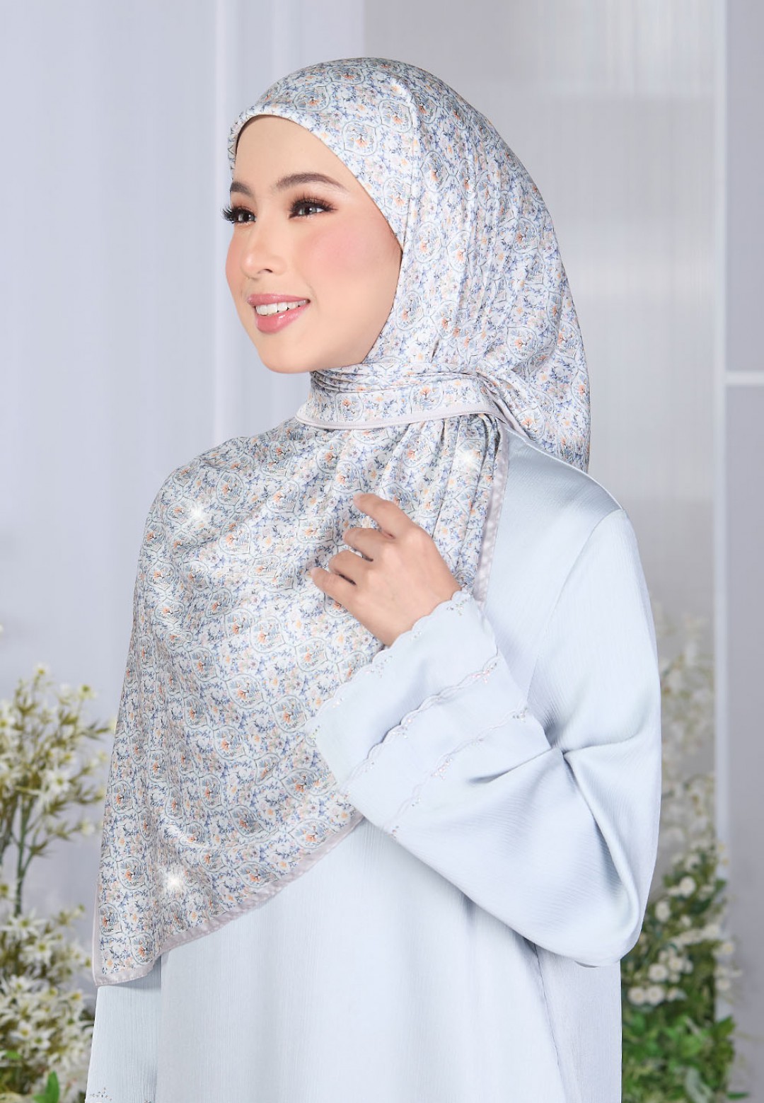 SQ VELOURIA PRINTED DIAMOND