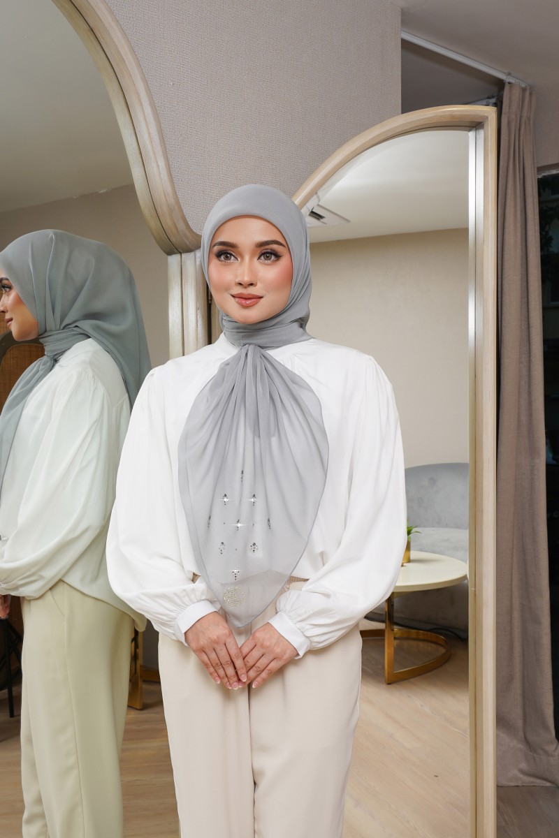 SQUARE ANAYA VOILE PLAIN DIAMOND