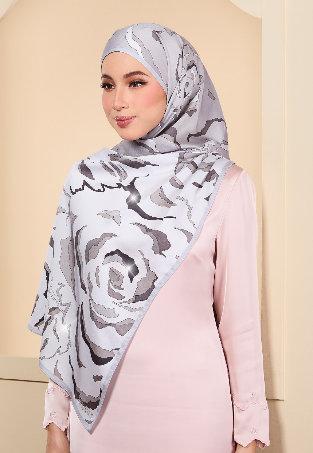 SHAWL RAISA PRINTED DIAMOND