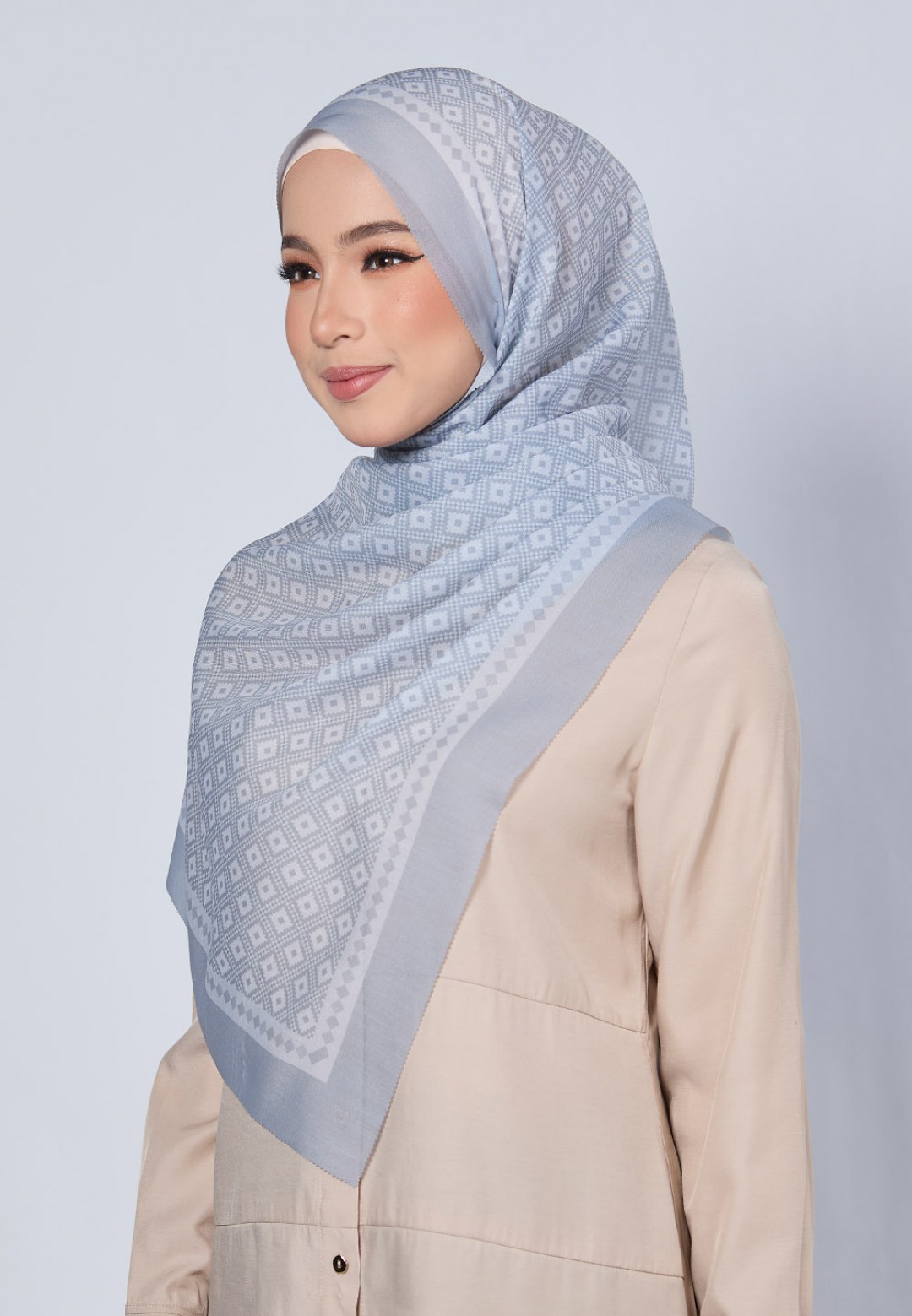 SHAWL CAMIA VOILE LASERCUT
