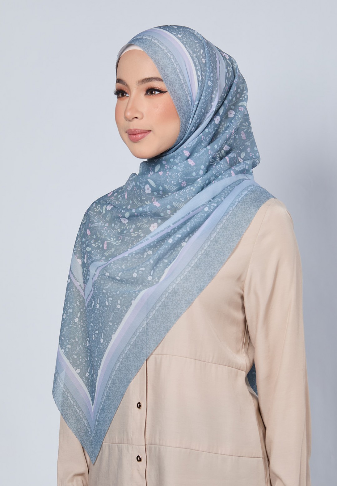SHAWL LUNARIA VOILE LASERCUT