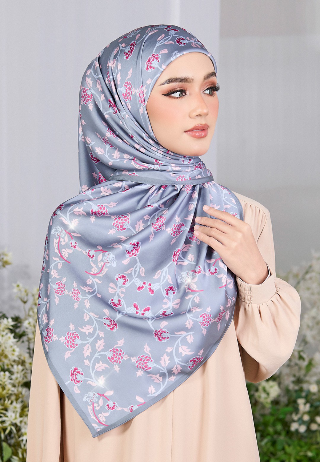 SQ LUNAFLUER PRINTED DIAMOND