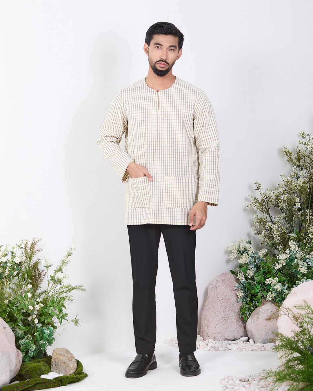 KURTA GHAZI NEW (CHECKERED)