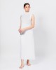 HADLEE SLEEVELESS DRESS INNER IN SNOW WHITE