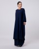 HANNAN JUBAH IN NAVY BLUE