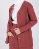 HARRIET TOP IN MAROON