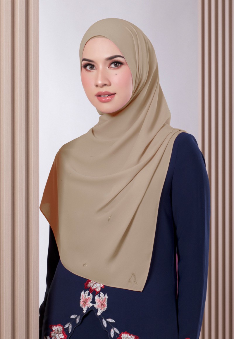 SHAWL WARDAH PLAIN DIAMOND 228