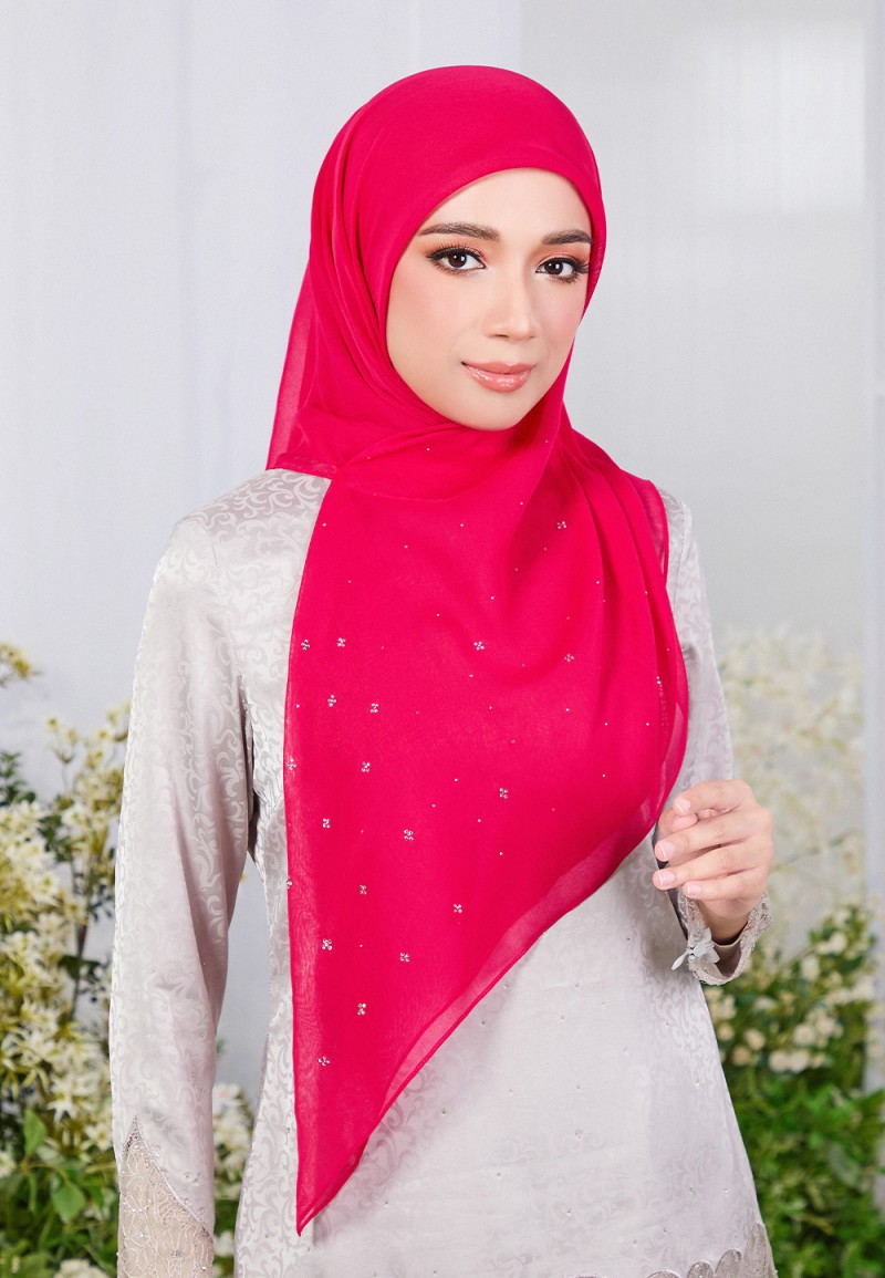 SQ FLUERENCE VOILE PLAIN DIAMOND