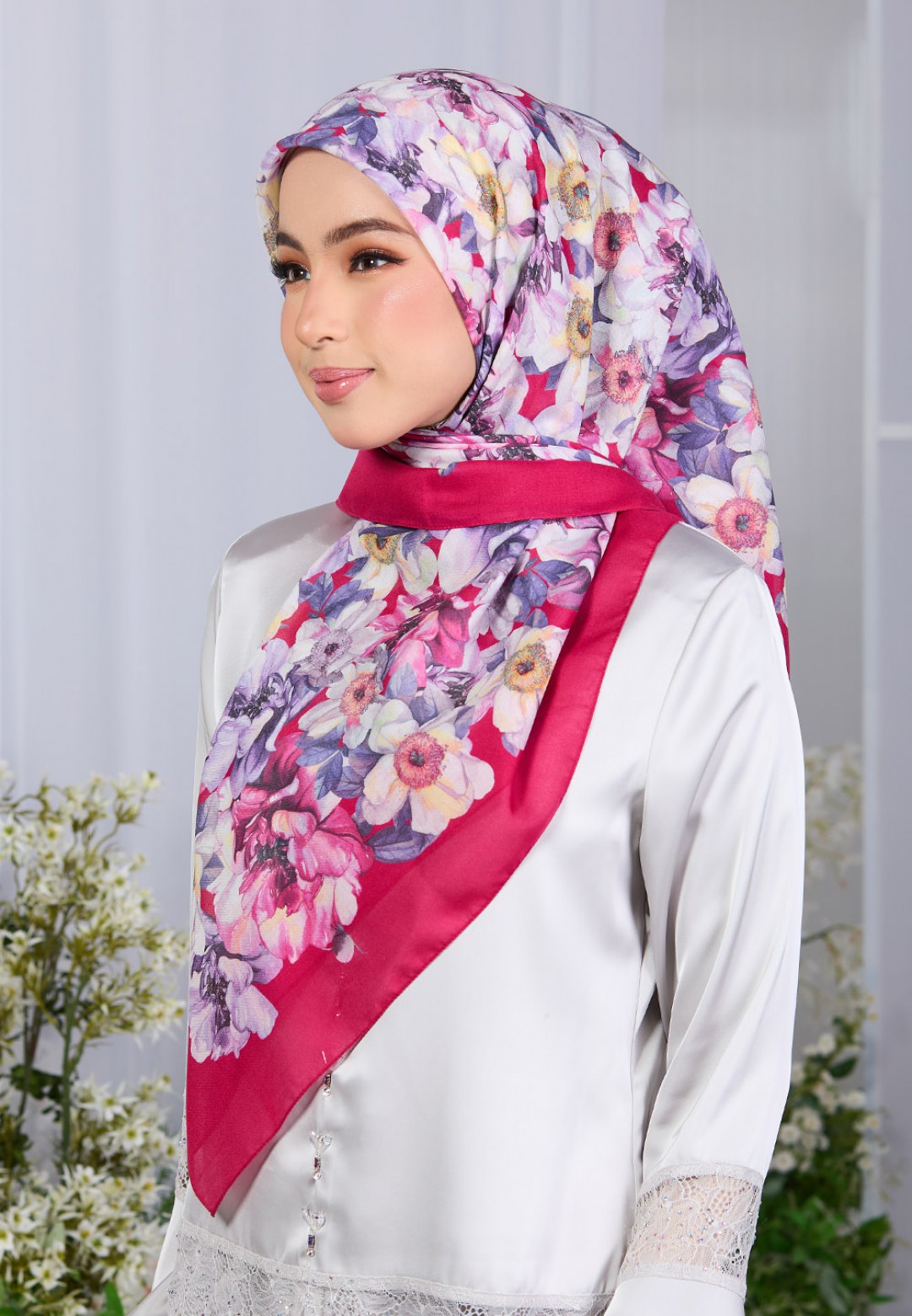 SQ FLORABELLA VOILE PRINTED