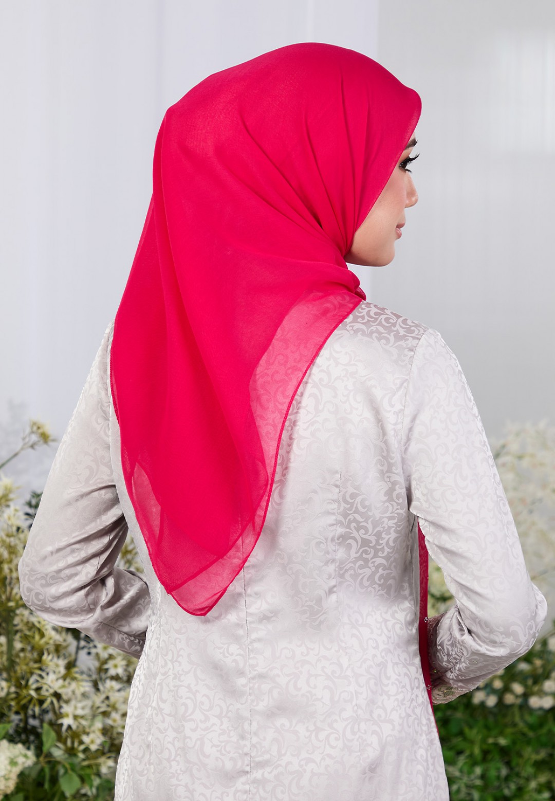 SQ FLUERENCE VOILE PLAIN DIAMOND