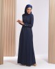 HUDA JUBAH IN NAVY