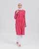 HUDA STRIPES IN RED