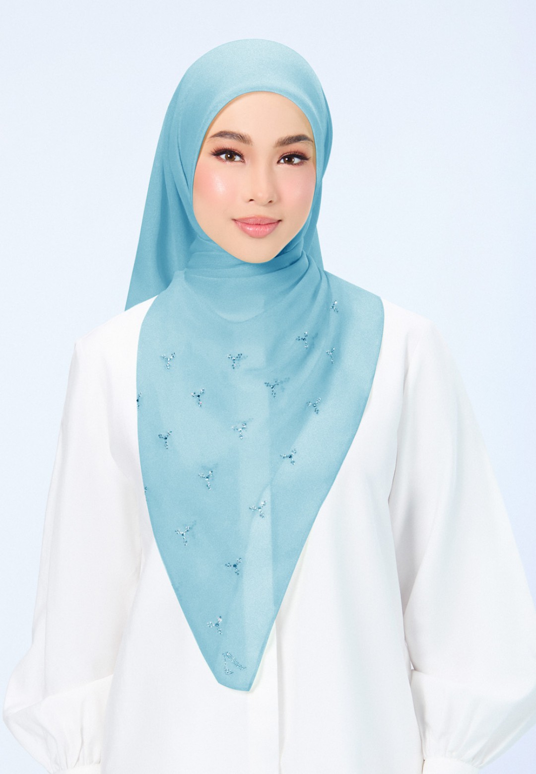 SQ CRYSTALLIQUE VOILE PLAIN DIAMOND