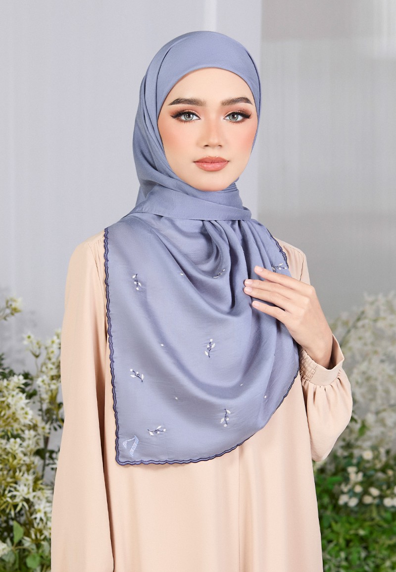 SQ ESME VOILE PLAIN EMBROIDERY