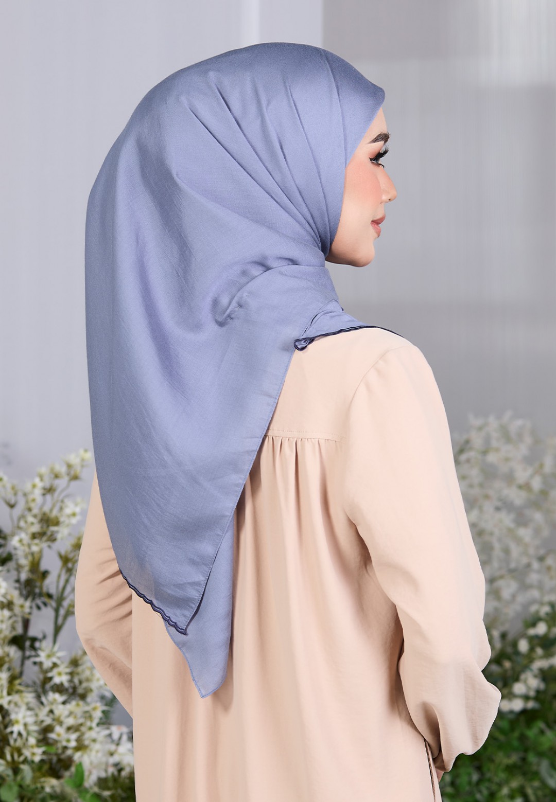 SQ ESME VOILE PLAIN EMBROIDERY
