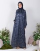 ISLAA JUBAH IN MIDNIGHT BLUE