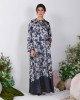ISRAA JUBAH IN BLACK