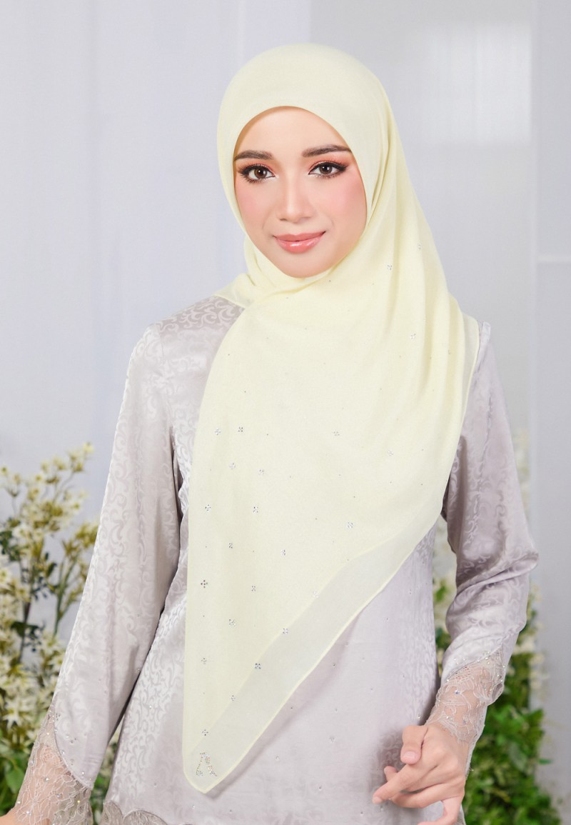 SQ FLUERENCE VOILE PLAIN DIAMOND